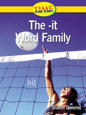 cover image of The -it Word Family